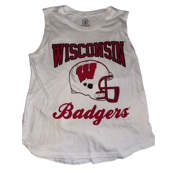 WISCONSIN BADGERS TOP SIZE XL university of Wisconsin Badgers football - Picture 1 of 2